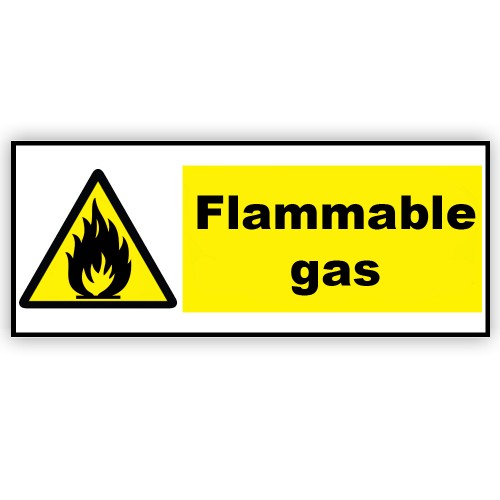 Flammable Gas Sign | Manchester Safety Services