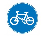 Cyclist Pathway Symbol