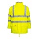 Flame Retardant Hi Vis ARC Waterproof Jacket Unlined