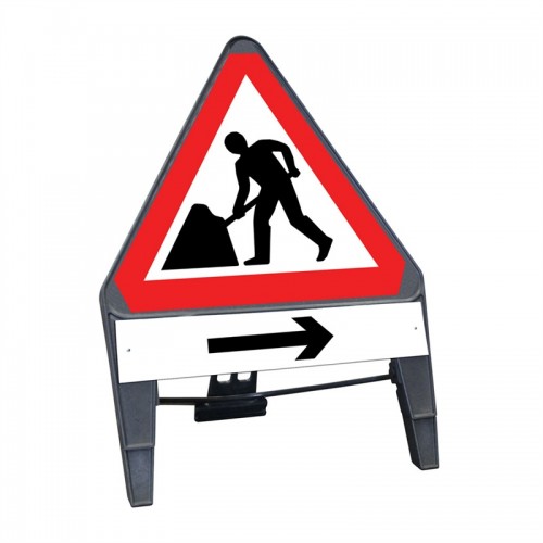 Men at Work c/w Arrow Right | Manchester Safety Services