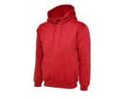 Classic Hooded Sweatshirt Red