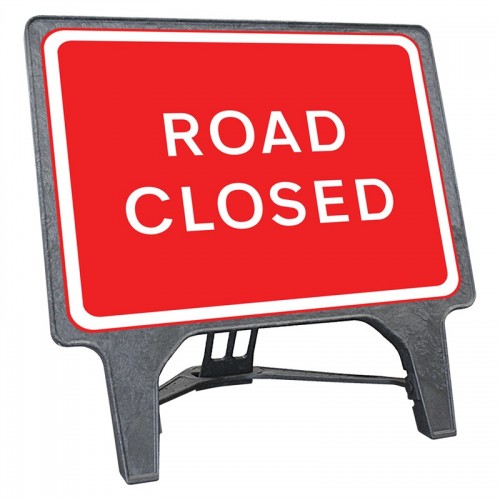 Road Closed Q Sign | Manchester Safety Services